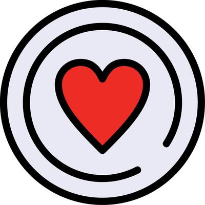 Testimonials Line Filled Icon