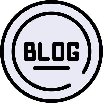 Blog Line Filled Icon