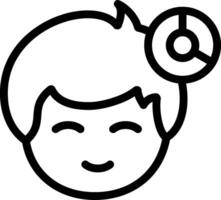 Progress bar Line Icon vector
