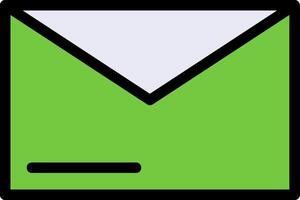 Envelope Line Filled Icon vector