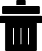 Delete Glyph Icon vector