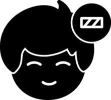 Loading spinner Glyph Icon vector