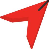 Submit Flat Icon vector