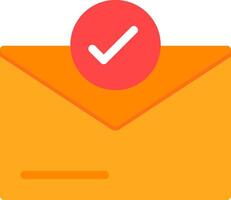 Checkmark Flat Icon vector