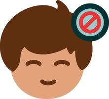 Busy status indicator Flat Icon vector
