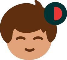 Offline status indicator Flat Icon vector