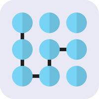 Pattern Flat Icon vector