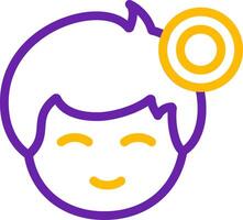 Online status indicator Line Two Color Icon vector