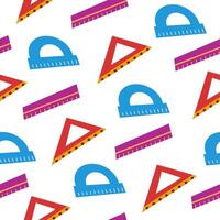 School Ruler pattern background. Measurement Tool seamless pattern. ruler seamless pattern. ruler illustration pattern background. vector