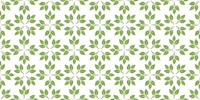 green leaves pattern background. Green tea leaf seamless pattern. tea leaves pattern background. seamless patterns with green leaves of tea. vector