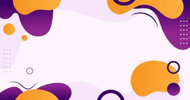 Abstract liquid fluid trendy gradient soft color background corporate business. Dynamic style banner design with gradient shapes for poster banners, cards, print, business flyer, brochure, website. vector