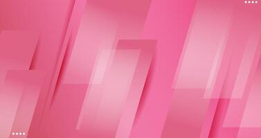 Pink background colorful geometric vibrant shape gradient color elements in soft colors for poster banners, cards, print, web media, business flyer, brochure, website, magazine cover. vector