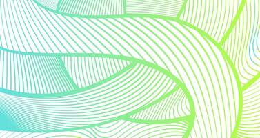 Abstract background with wavy lines vector