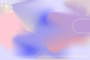 Abstract background with a blue and pink color scheme vector