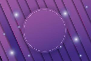 A purple background with a round circle in the middle vector