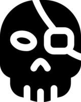 skull icon design, 32px size vector