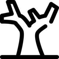 dead tree icon design, 32px size vector
