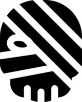 skull icon design, 32px size vector