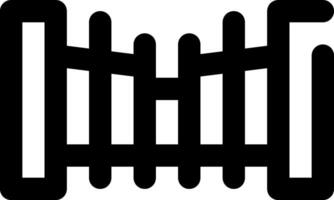 gate icon design, 32px size vector
