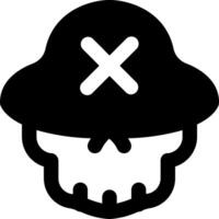 skull icon design, 32px size vector