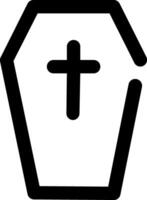 coffin icon design, 32px size vector
