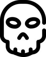 skull icon design, 32px size vector
