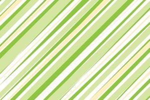 simple abstract lite green cream color thin to thick daigonal line pattern vector