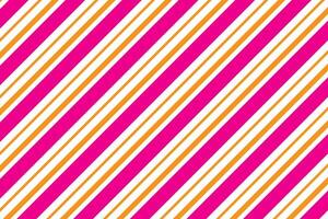 simple abstract orange pink color daigonal line pattern a pink and yellow striped background with stripes vector