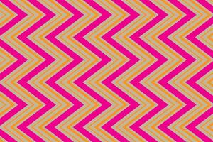 simple abstract pink orange color vertical zig zag line pattern colorful lines on a pink background vector