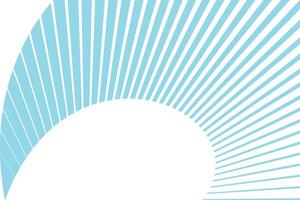 simple abstract water sky color big to small thin to thick halfline pattern a blue and white background with a white circle vector