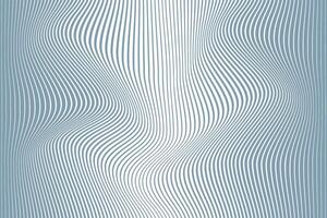 simple abstract thin to thick blend wavy distort line pattern a blue background with wavy lines in the middle vector