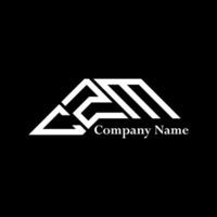 CZM logo design, CZM simple and modern logo. CZM luxurious alphabet design vector