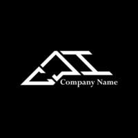 CJI logo design, CJI simple and modern logo. CJI luxurious alphabet design vector