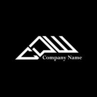 CDW logo design, CDW simple and modern logo. CDW luxurious alphabet design vector