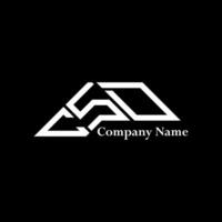 CSD logo design, CSD simple and modern logo. CSD luxurious alphabet design vector