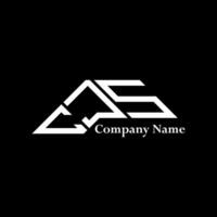 CJS logo design, CJS simple and modern logo. CJS luxurious alphabet design vector