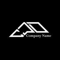 CJD logo design, CJD simple and modern logo. CJD luxurious alphabet design vector