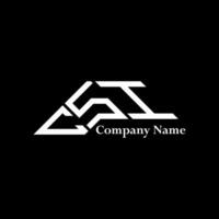 CSI logo design, CSI simple and modern logo. CSI luxurious alphabet design vector