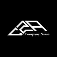 CZA logo design, CZA simple and modern logo. CZA luxurious alphabet design vector