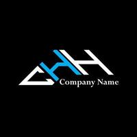 CHH logo design, CHH simple and modern logo. CHH luxurious alphabet design vector