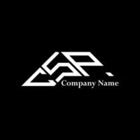 CSP logo design, CSP simple and modern logo. CSP luxurious alphabet design vector
