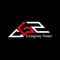 CGZ logo design, CGZ simple and modern logo. CGZ luxurious alphabet design vector