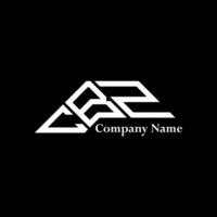 CBZ logo design, CBZ simple and modern logo. CBZ luxurious alphabet design vector