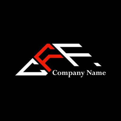 CFF logo design, CFF simple and modern logo. CFF luxurious alphabet design