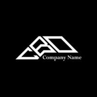 CBO logo design, CBO simple and modern logo. CBO luxurious alphabet design vector