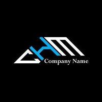 CHM logo design, CHM simple and modern logo. CHM luxurious alphabet design vector