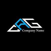 CAG logo design, CAG simple and modern logo. CAG luxurious alphabet design vector