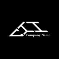 CII logo design, CII simple and modern logo. CII luxurious alphabet design vector