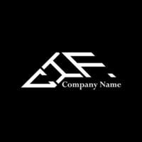 CIF logo design, CIF simple and modern logo. CIF luxurious alphabet design vector