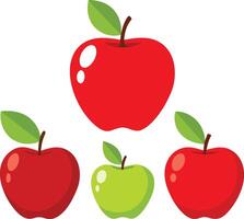 Apple Designs Detailed and Scalable Artwork Illustration for Various Applications vector